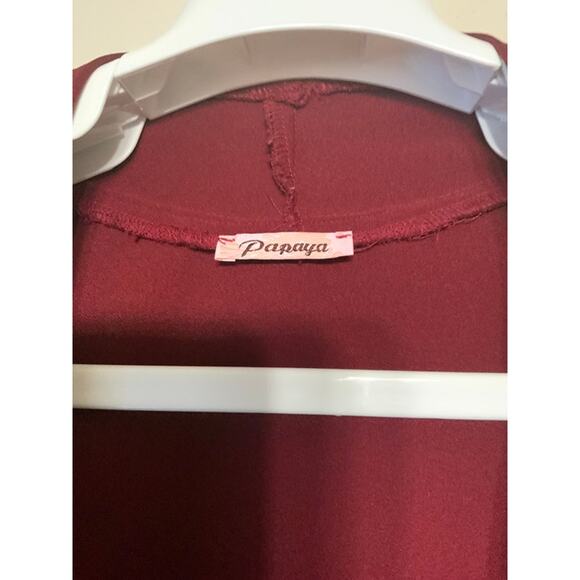 Papaya Draped Blazer - USED - Picture 3 of 5